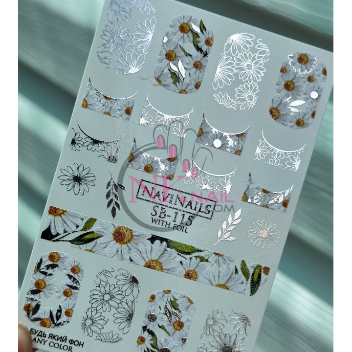 Слайдер Navi Nails SB-115 silver